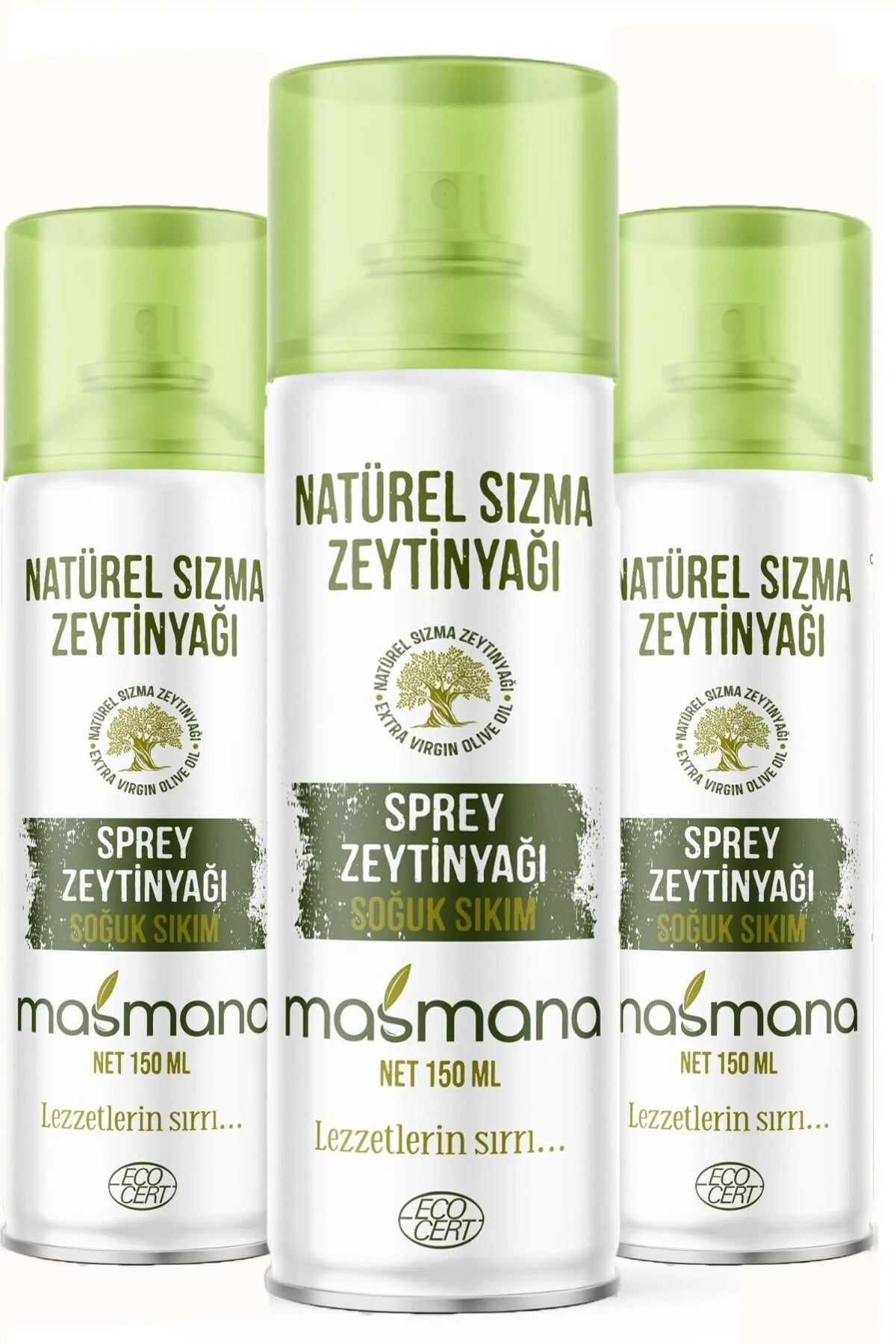 Natürel Sızma Sprey Zeytinyağı (3 Adet)