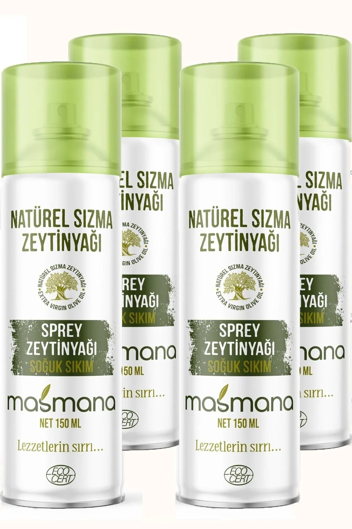 Natürel Sızma Sprey Zeytinyağı (4 Adet)