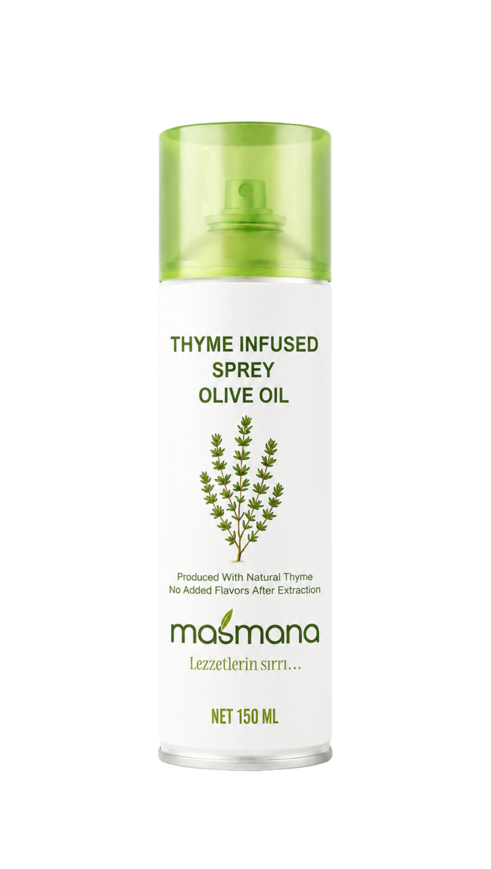 Thyme-Infused Olive Oil Spray – 150 ml