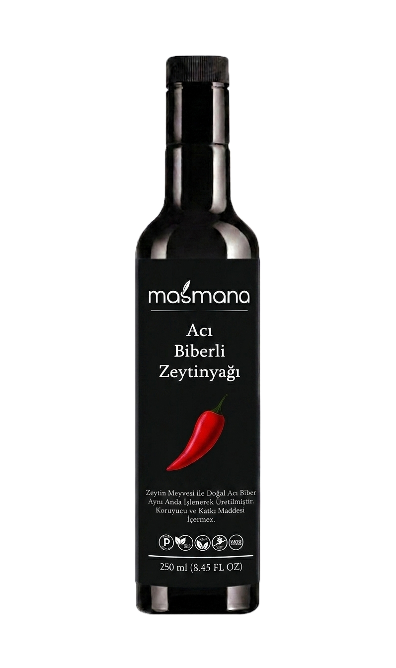 Acı Biber Çeşnili Zeytinyağı