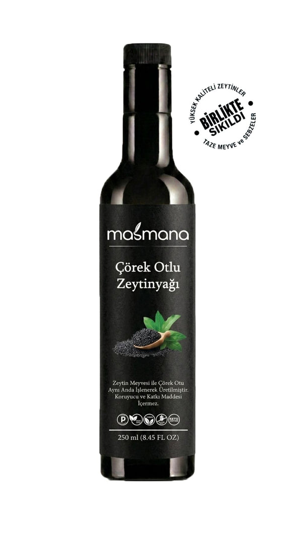 Çörek Otu Çeşnili Zeytinyağı 250 ml