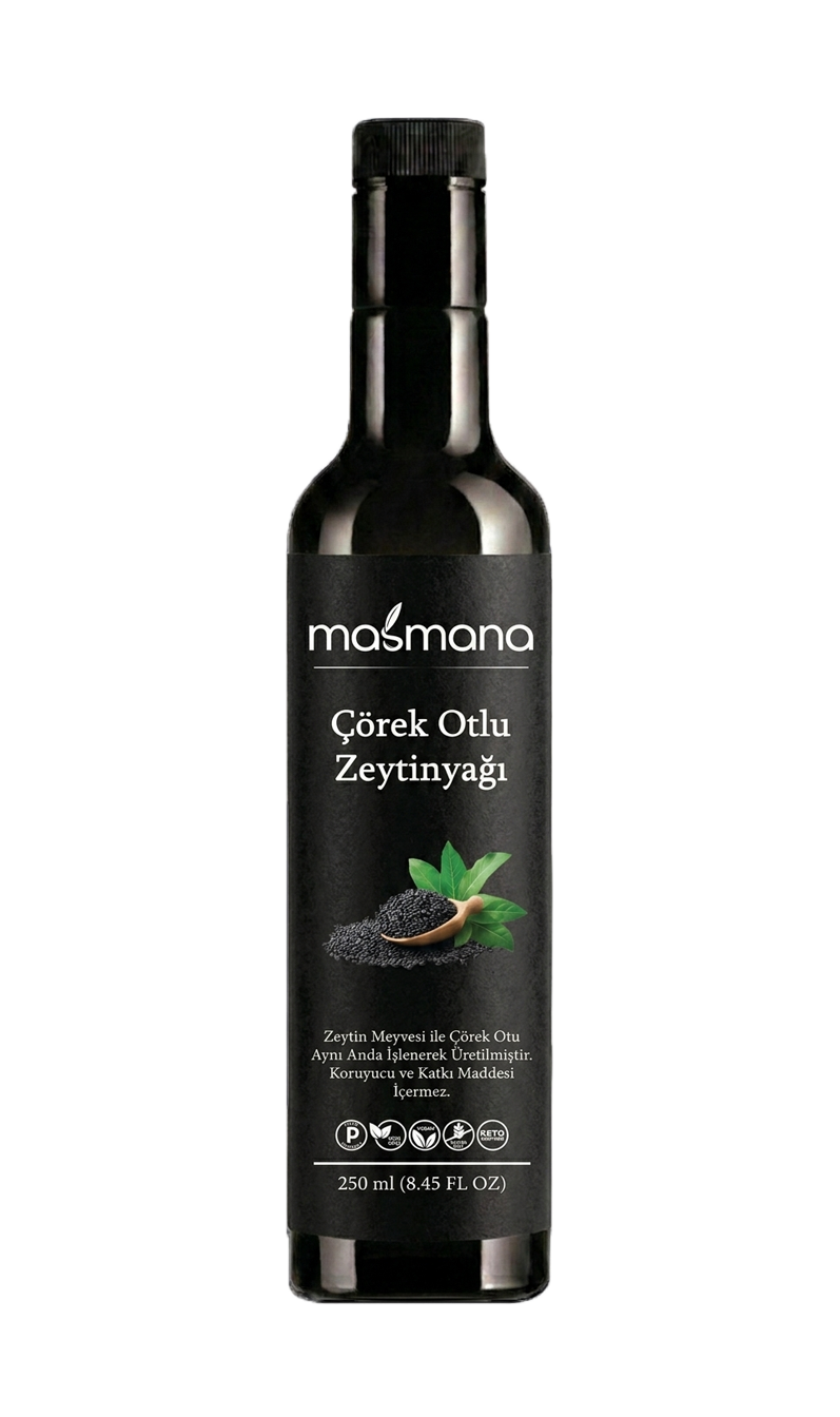 Çörek Otu Çeşnili Zeytinyağı