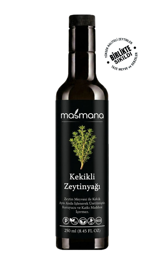 Kekik Çeşnili Zeytinyağı 250 ml