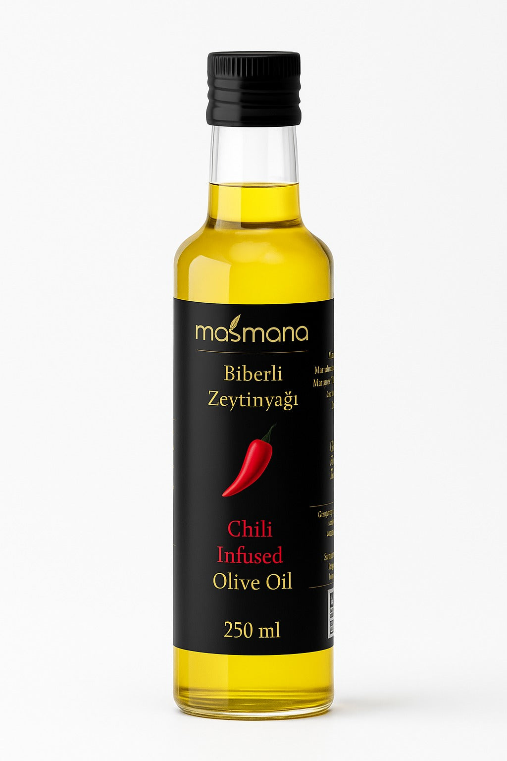 Acı Kırmızı Biber Çeşnili Zeytinyağı