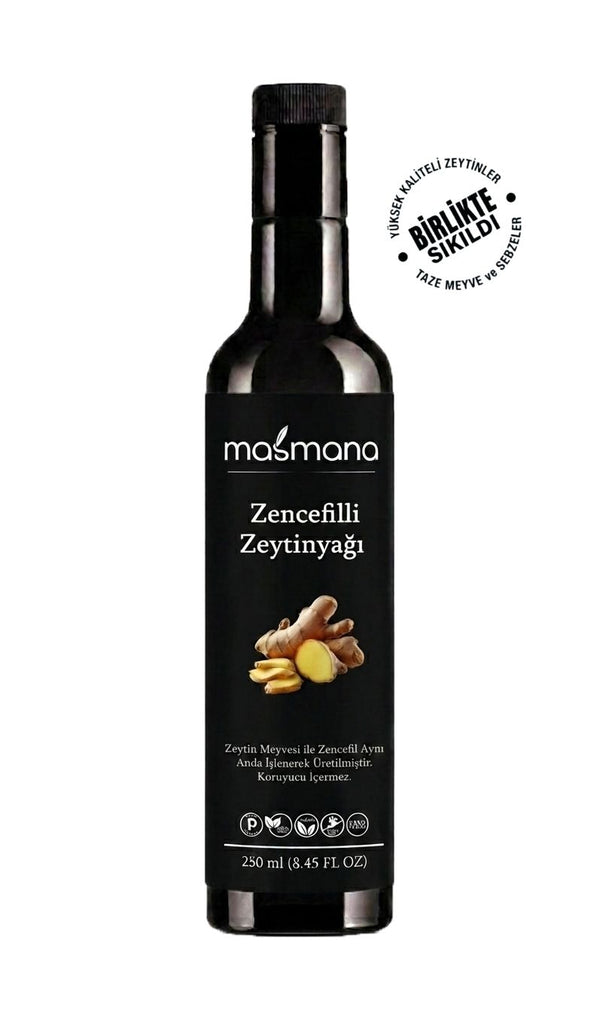 Zencefil Çeşnili Zeytinyağı 250 ml