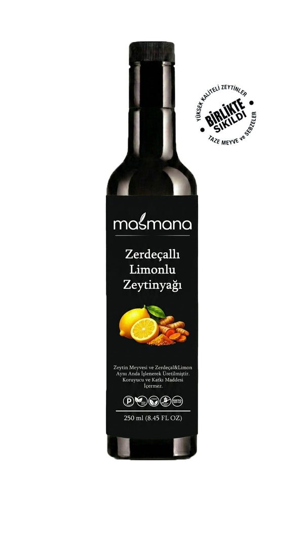 Zerdeçal & Limon Çeşnili Zeytinyağı 250 ml