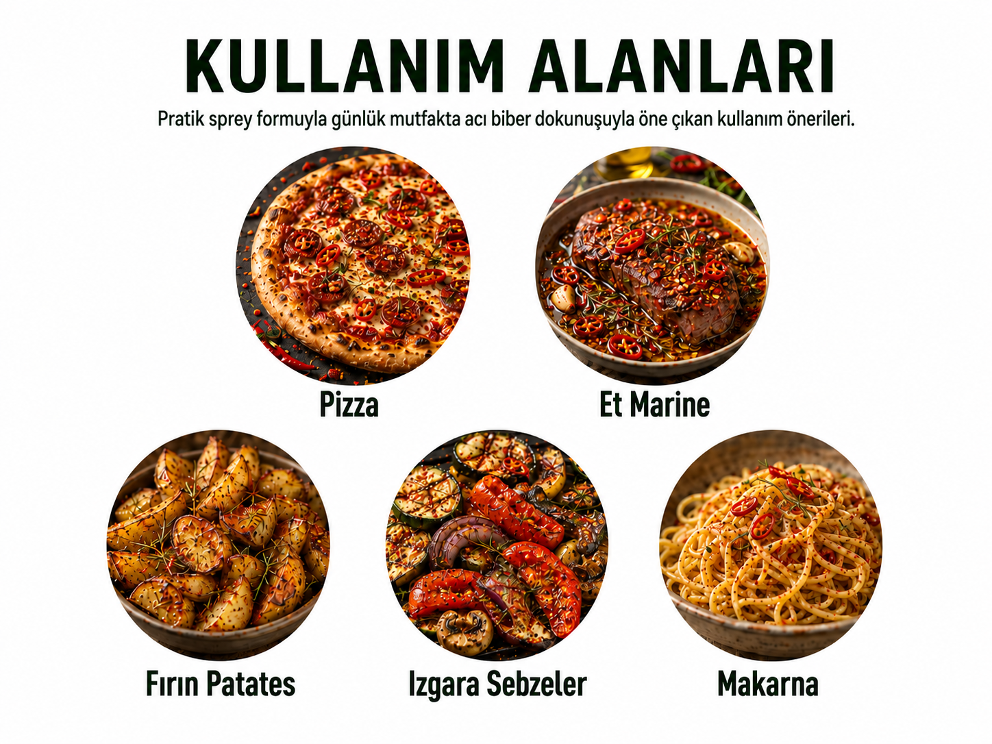 Acı Biberli Sprey Zeytinyağı – 150 ml