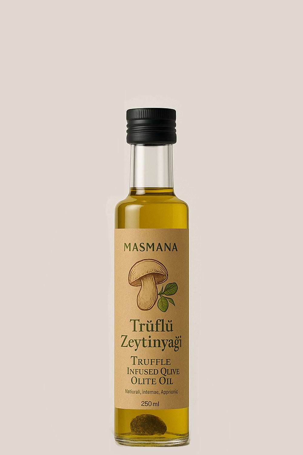 Trüf Mantarı Çeşnili Zeytinyağı 250 ml