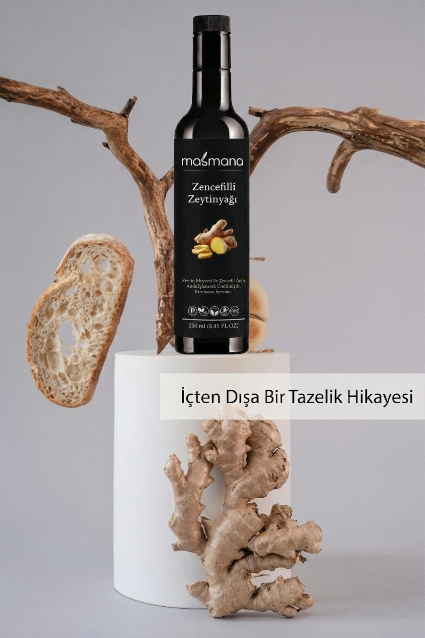 Zencefil Çeşnili Zeytinyağı 250 ml